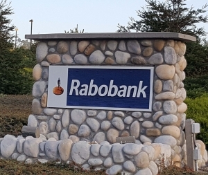 Rabobank sign