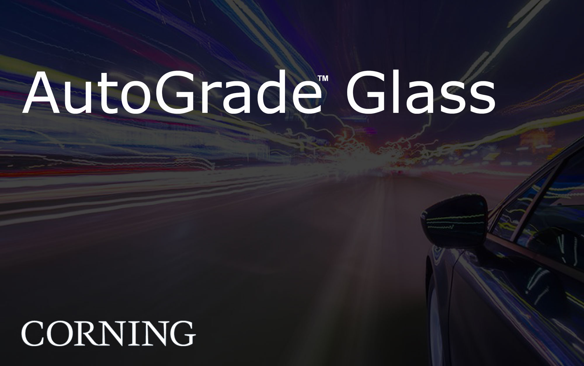 Corning AutoGrade Gorilla Glass