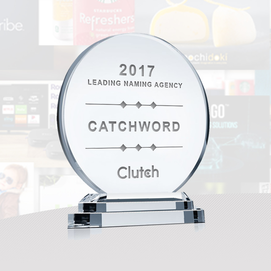 Catchword named top naming agency in the world 2017