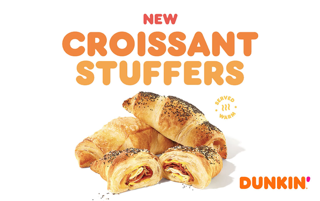 Dunkin Croissant Stuffers Catchword