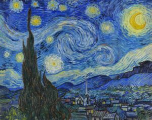 Van Gogh painting Starry Night
