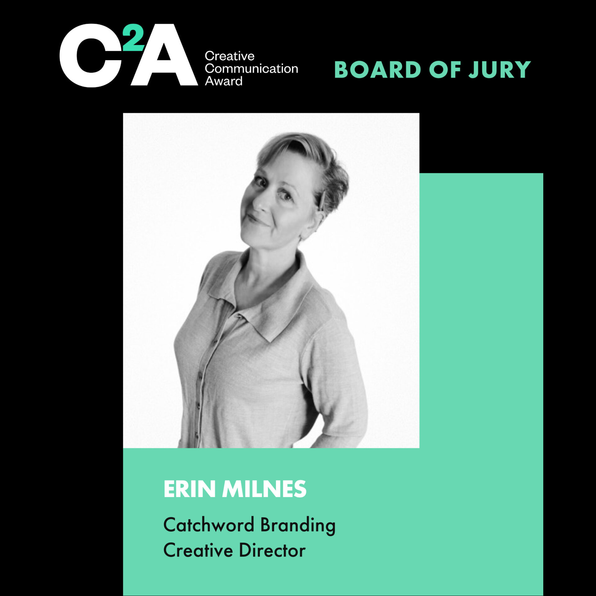 Catchword creative director joins C2A jury